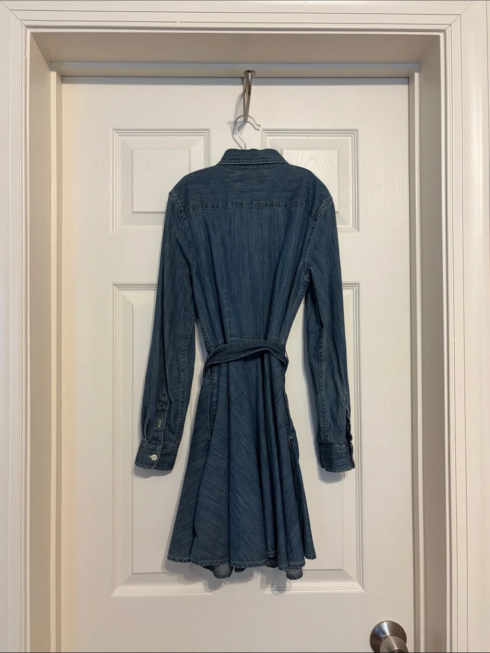 Ralph Lauren chambray dress with buttons and pockets - Size 10
